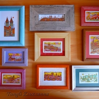 Város- és keretvariációk *elkelt